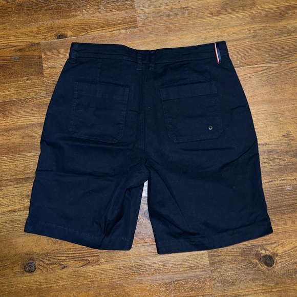 NWT Blank NYC Men's Solid Black Navy Camo Trim Shorts Size 33 Slim Fit - Picture 4 of 8